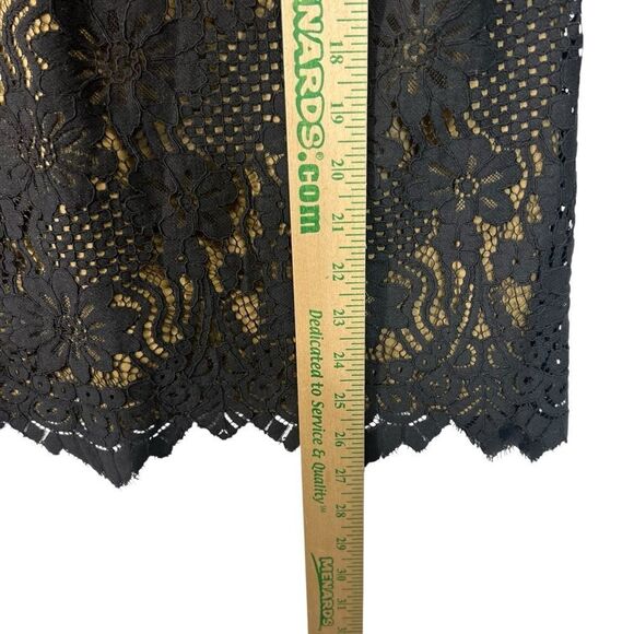 New Nwt Entro Long Sleeve Lace Top Black Size large - Picture 11 of 12